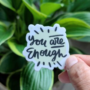 Living Full Affirmation Sticker