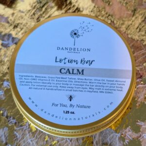 Calm Tallow Lotion Bar