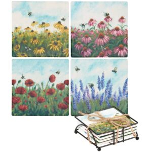 Garden Coaster Set of 4